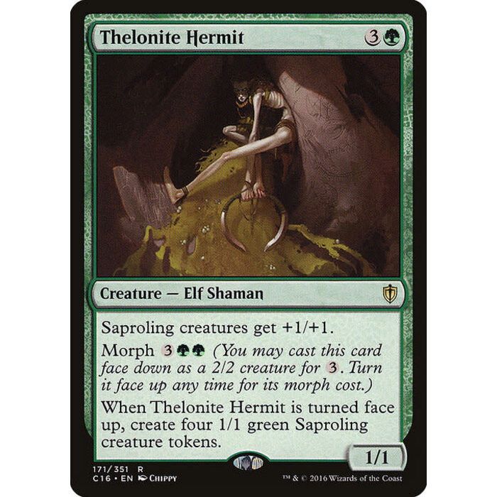Magic: The Gathering Thelonite Hermit (171) Moderately Played