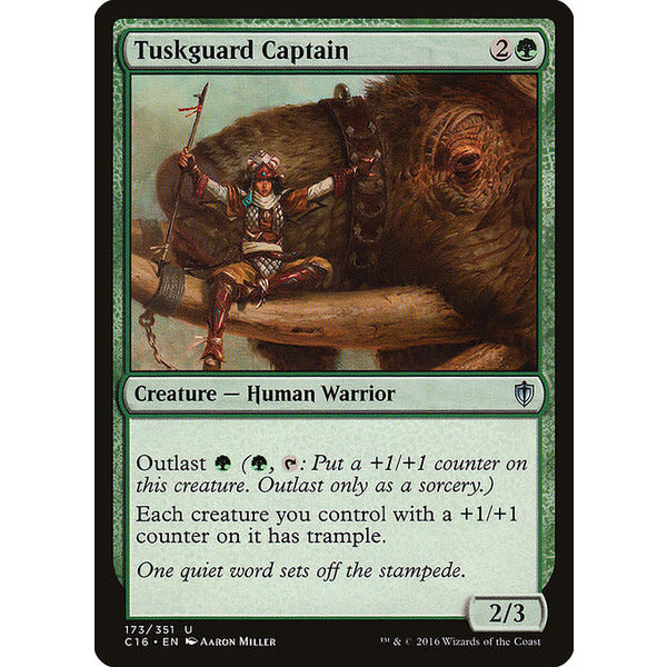 Magic: The Gathering Tuskguard Captain (173) Lightly Played