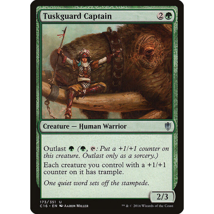 Magic: The Gathering Tuskguard Captain (173) Lightly Played