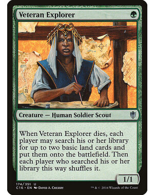 Magic: The Gathering Veteran Explorer (174) Lightly Played