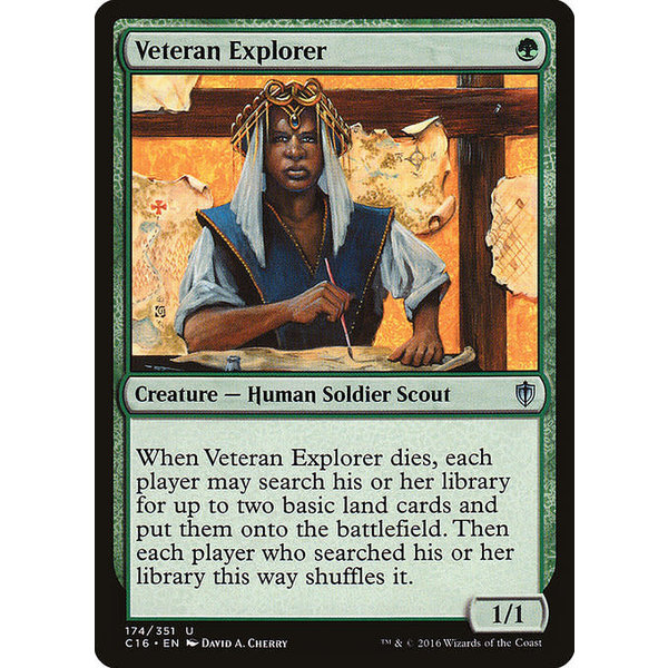 Magic: The Gathering Veteran Explorer (174) Lightly Played