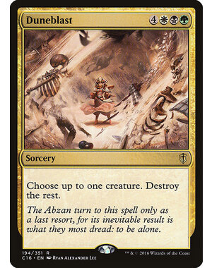 Magic: The Gathering Duneblast (194) Lightly Played
