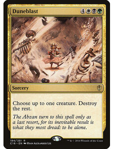Magic: The Gathering Duneblast (194) Moderately Played