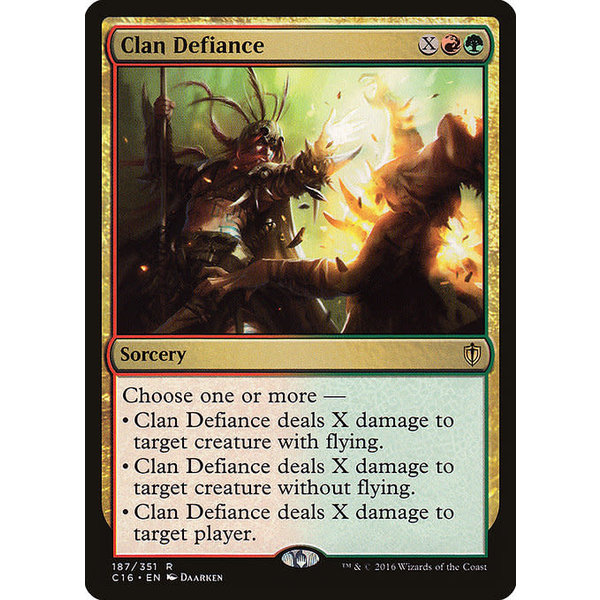 Magic: The Gathering Clan Defiance (187) Lightly Played