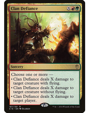 Magic: The Gathering Clan Defiance (187) Moderately Played
