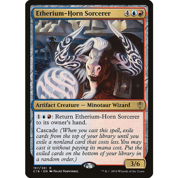 Magic: The Gathering Etherium-Horn Sorcerer (197) Lightly Played