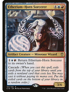 Magic: The Gathering Etherium-Horn Sorcerer (197) Moderately Played