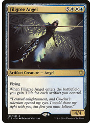 Magic: The Gathering Filigree Angel (199) Lightly Played