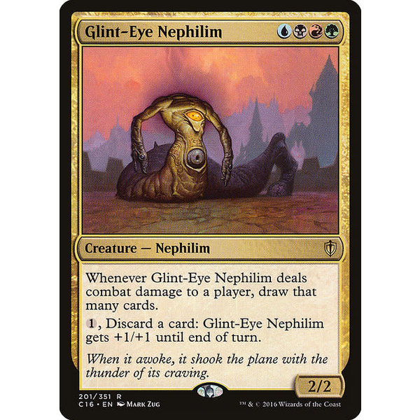 Magic: The Gathering Glint-Eye Nephilim (201) Moderately Played