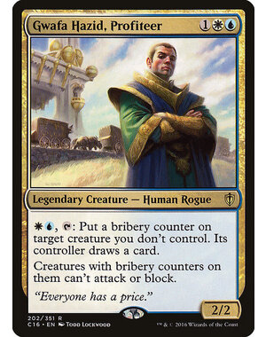 Magic: The Gathering Gwafa Hazid, Profiteer (202) Lightly Played