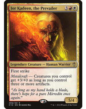 Magic: The Gathering Jor Kadeen, the Prevailer (206) Lightly Played