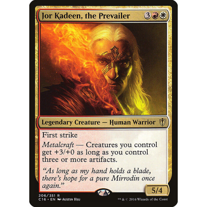 Magic: The Gathering Jor Kadeen, the Prevailer (206) Lightly Played