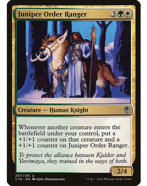 Magic: The Gathering Juniper Order Ranger (207) Lightly Played