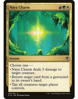 Magic: The Gathering Naya Charm (214) Lightly Played