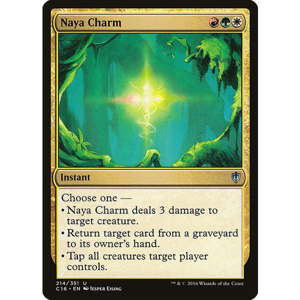 Magic: The Gathering Naya Charm (214) Lightly Played