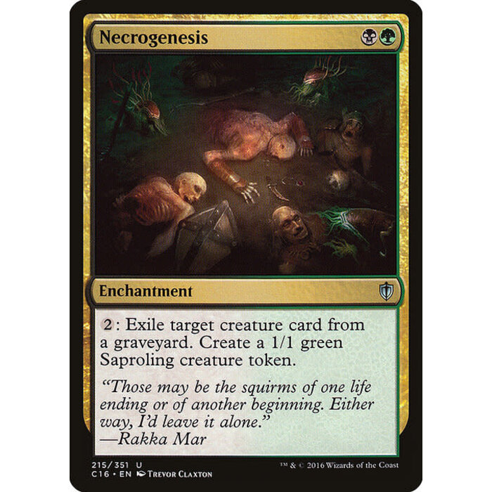 Magic: The Gathering Necrogenesis (215) Lightly Played