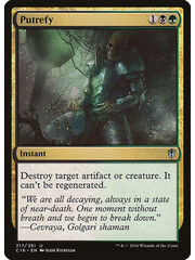 Magic: The Gathering Putrefy (217) Lightly Played