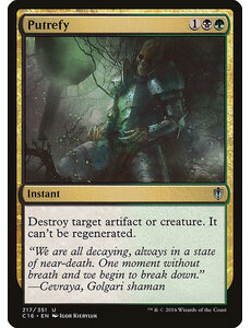 Magic: The Gathering Putrefy (217) Lightly Played