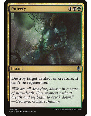 Magic: The Gathering Putrefy (217) Lightly Played