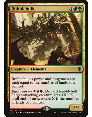 Magic: The Gathering Rubblehulk (219) Lightly Played