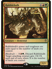 Magic: The Gathering Rubblehulk (219) Moderately Played
