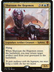 Magic: The Gathering Sharuum the Hegemon (221) Moderately Played