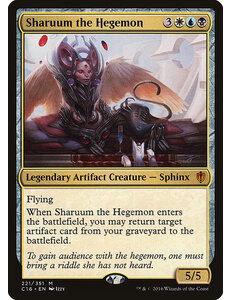 Magic: The Gathering Sharuum the Hegemon (221) Moderately Played