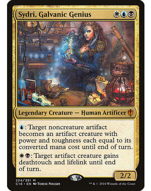 Magic: The Gathering Sydri, Galvanic Genius (224) Moderately Played