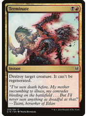 Magic: The Gathering Terminate (225) Moderately Played