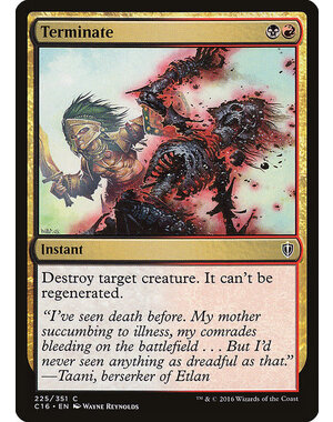 Magic: The Gathering Terminate (225) Moderately Played