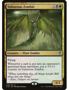 Magic: The Gathering Vulturous Zombie (228) Lightly Played