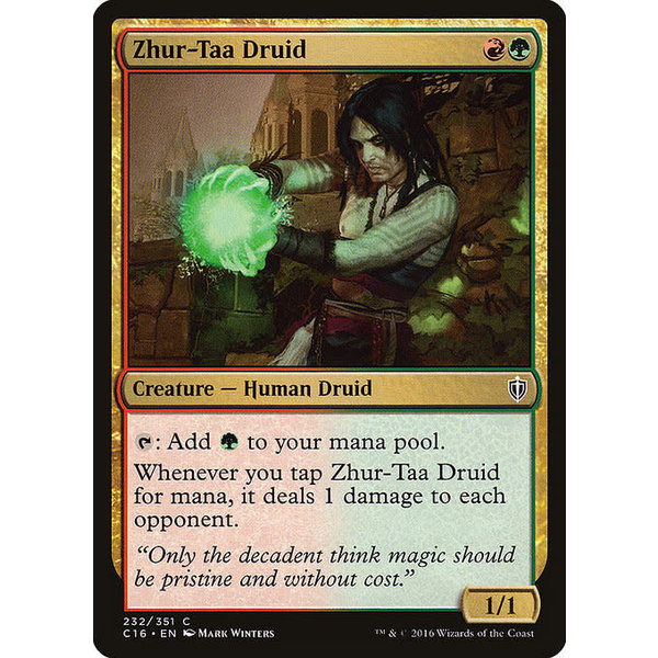 Magic: The Gathering Zhur-Taa Druid (232) Lightly Played