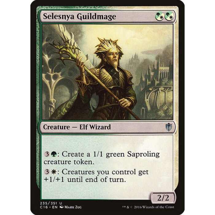 Magic: The Gathering Selesnya Guildmage (235) Moderately Played