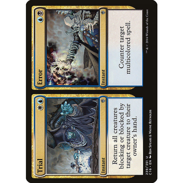 Magic: The Gathering Trial // Error (239) Moderately Played