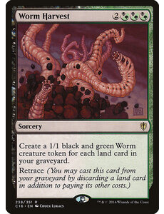 Magic: The Gathering Worm Harvest (238) Lightly Played