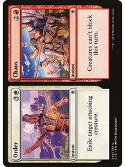 Magic: The Gathering Order // Chaos (240) Lightly Played