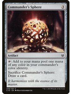 Magic: The Gathering Commander's Sphere (248) Moderately Played