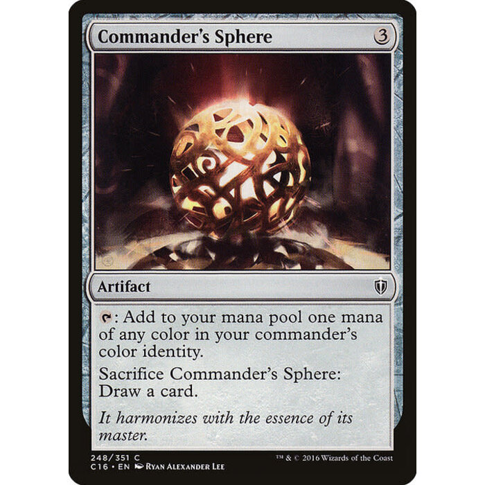 Magic: The Gathering Commander's Sphere (248) Moderately Played