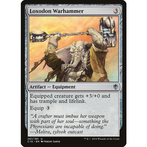 Magic: The Gathering Loxodon Warhammer (261) Lightly Played