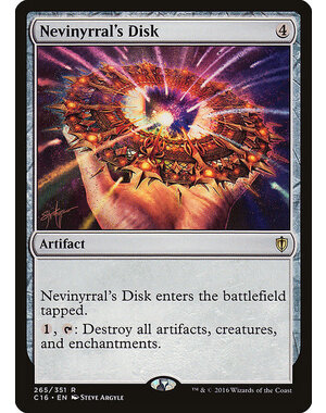 Magic: The Gathering Nevinyrral's Disk (265) Lightly Played