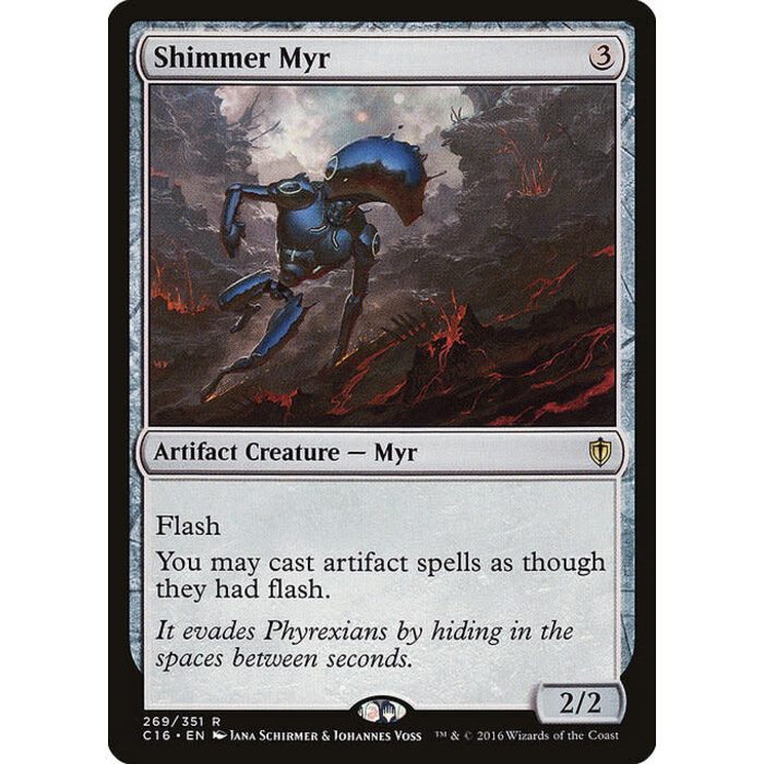 Magic: The Gathering Shimmer Myr (269) Lightly Played