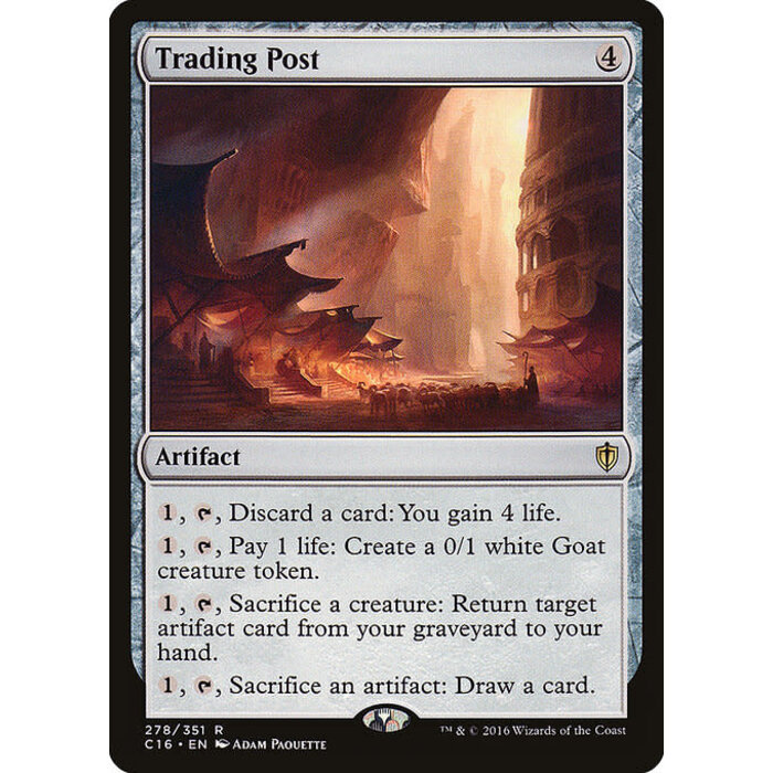 Magic: The Gathering Trading Post (278) Lightly Played