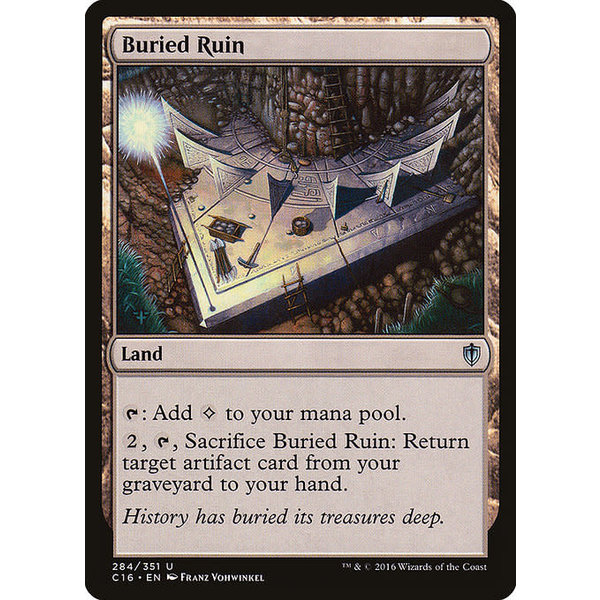 Magic: The Gathering Buried Ruin (284) Lightly Played