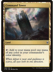 Magic: The Gathering Command Tower (286) Lightly Played