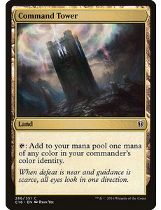 Magic: The Gathering Command Tower (286) Lightly Played