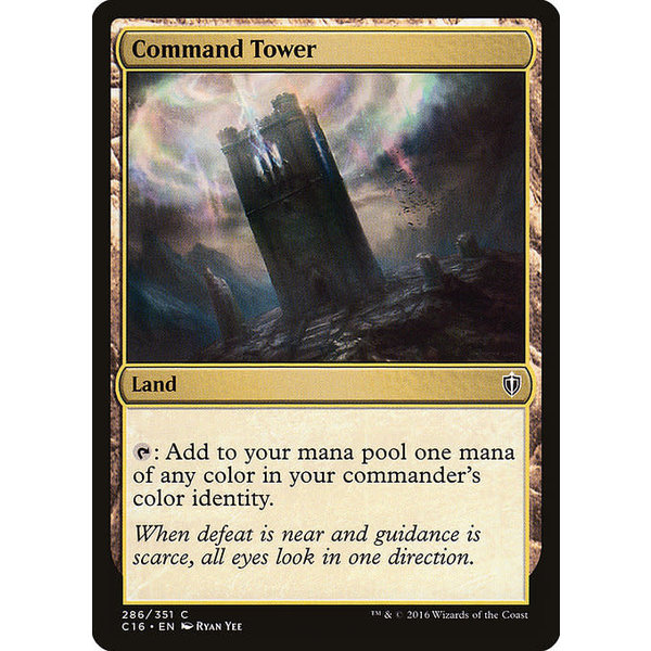 Magic: The Gathering Command Tower (286) Lightly Played