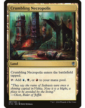 Magic: The Gathering Crumbling Necropolis (287) Lightly Played