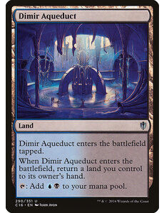 Magic: The Gathering Dimir Aqueduct (290) Lightly Played