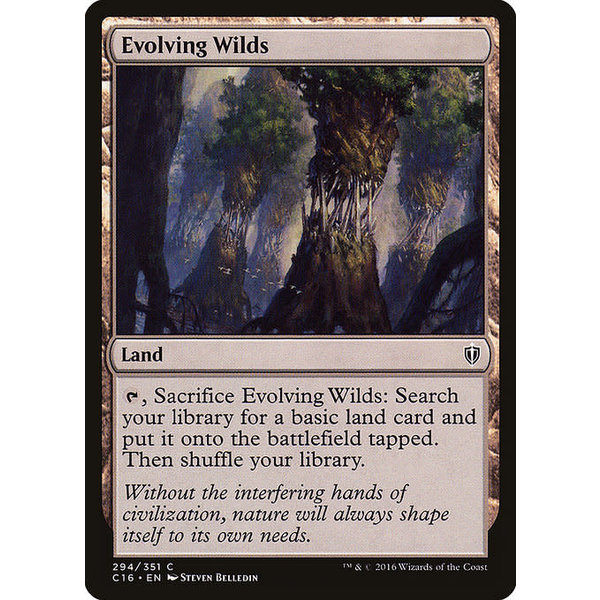 Magic: The Gathering Evolving Wilds (294) Lightly Played
