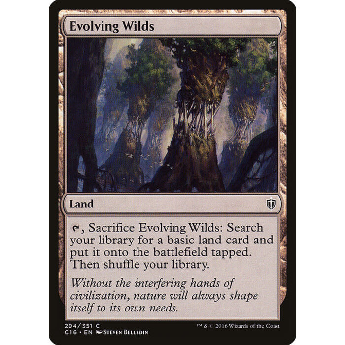 Magic: The Gathering Evolving Wilds (294) Lightly Played